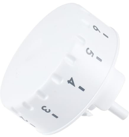 sparefixd Suitable for Beko Fridge Freezer Replacement Thermostat Control Knob White