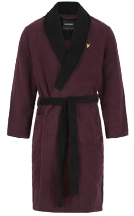Lyle & Scott Unisex Contrast Bathrobe