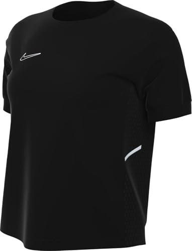 Nike Academy 25 Dri-Fit Football Top (Women), Black/White/White, HM0815-010, XS