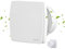 PENYUY 100mm Silent Powerful Bathroom Extractor Fan with Timer, Bathroom Fan Extractor with Backflow Flap, 95 m³/h, 12 Watt / 34 dB for Bathroom, Kitchen, Toilet