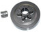 ICOOYO Pignone per tamburo frizione 3/8-6T per Husqvarna T425 T525 525615301, 501290501