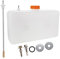 7L Fuel Tank, Plastic Petrol Oil Tank Water Tank for Boat Car Truck Diesel Parking Heater Accessories with Oil Extractor