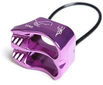 AMSLSIU Klettern, Sicherungsgerät, Abseilgerät, V Nut, Abseilgerät, Luftarbeit, Downhill Hardware, Gurte, Sport Hardware, Violett