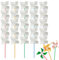 Papel Juguetes Molinos de Viento, 15 Piezas Molino de Viento para niños Juguetes de Papel Blanco, Molinos de Viento Graffiti, para guardería hogar Escuela proyectos Escolares Fiestas Infantiles