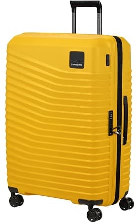 Samsonite Intuo - Custodia rigida grande (75 cm), espandibile, custodia da viaggio con 4 ruote, leggera, lucchetto TSA, 105/115 L, giallo (agrumi)