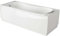 Novoalugas Calypso - Vasca da bagno 170 x 80 supporto scarico bianco 3 pannello