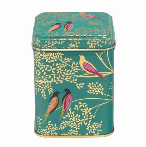 Elite Gift Boxes Sara Miller Birds Square Box - Green
