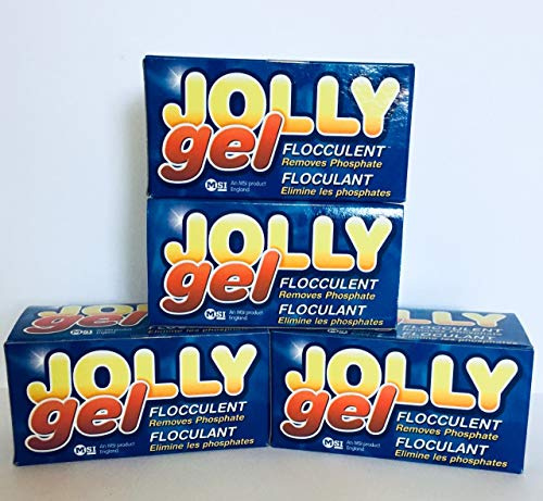 JOLLY GEL Piscina floculento x 4 cajas (16 cubos)