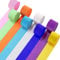 SUNBEAUTY 8 Rollen Krepppapier Bunt, Blau Grün Orange Creppapier Rosa Weiß Violett Rot Krepp Papier Regenbogen Luftschlangen Deko für Partydeko, Geburtstagsdeko, Hochzeiten(4.5 cm x 25 m)