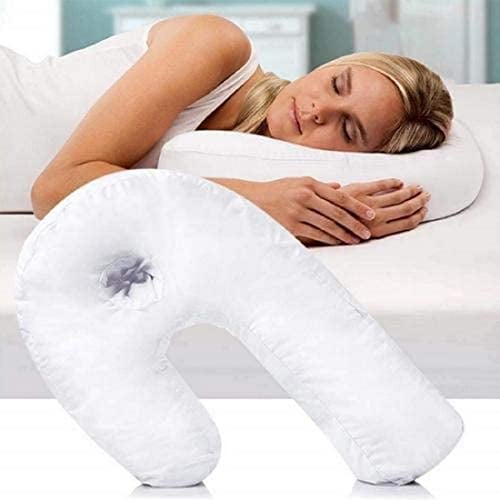 FYBlossom U-Form Kopfstütze Seitenschläferkissen,Anti-Schnarch-Kissen,Side Sleeper Kopfstütze Reisen Weiche Anti-Schnarchen Kissen Für Ohren, Nackenschmerzen, Schulterbeschwerden