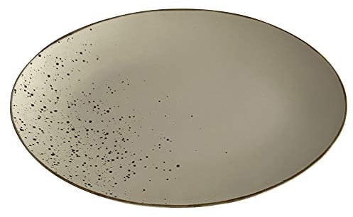CreaTable 20369 Nature Collection Platte oval 35 cm EARTH