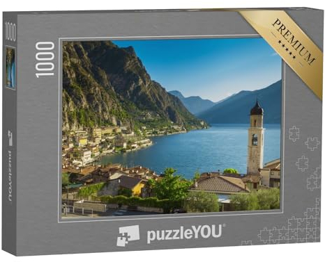 puzzleYOU: Puzzle 1000 Teile „Gardasee“ – aus der Puzzle-Kollektion Italien, Gardasee, Große Seen