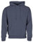 Fruit of the Loom Classic Kapuzen-Sweat + GRATIS MyShirt Stoffbeutel, Farbe:Vintage Navy meliert + GRATIS MyShirt Stoffbeutel, Größe:S