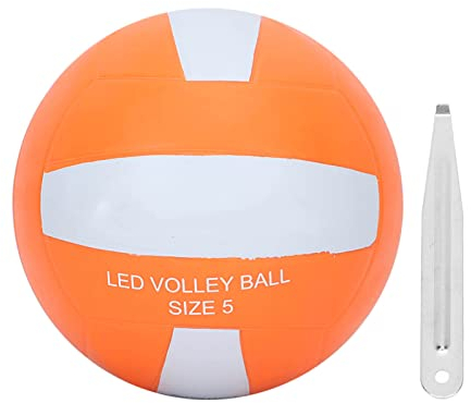Beleuchteter Volleyball, Im Dunkeln Leuchtender LED-Volleyball für Teenager Im Freien, Nr. 6
