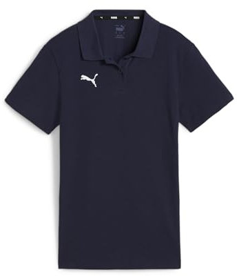 PUMA Unisex Teamgoal Casuals Wmn Polo, Puma Navy-puma White, XXL EU