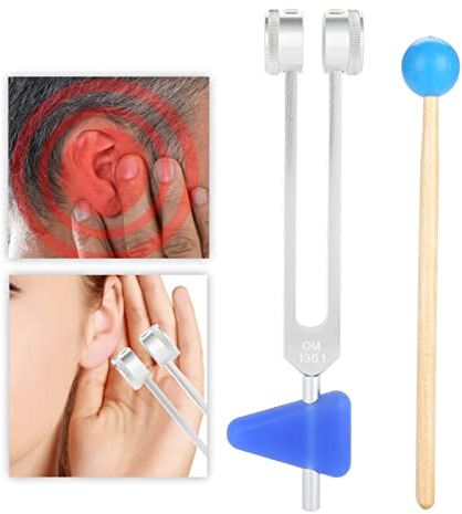 Diapason Diapason ChakraTuning, Stimmgabel, 136,1 Hz Stimmgabel-Instrumentenset aus Aluminiumlegierung für Klangheilungs-Vibrationswerkzeuge