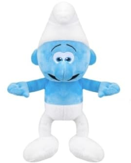Grupo Moya Plüschfigur Schlümpfe, 22 cm, gefüllt und außen aus 100 % recyceltem Material, geeignet für alle Altersgruppen (Schlumpf)