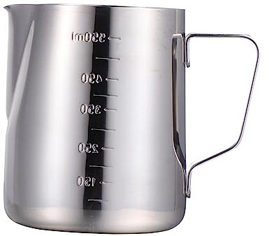 Edelstahl Messbecher mit Griff 550ml und Skala für Küche