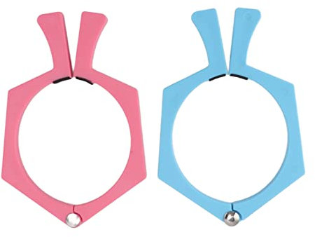 YLSZHYR 2PCS Sublimation Tumbler Pinch, Perfektes Tumbler-Klemmwerkzeug, Perfekt für Sublimationsrohlinge Tumbler Pinch Perfect Clamp(Rosa und Blau)