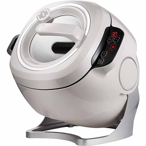 Robot da cucina professionale intelligente da 6 litri con rotazione a 360°, riscaldamento 3D completo, potenza di fuoco a 3 marce. Perfetto per ristoranti di casa!