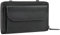 STILORD 'Monica' 4 in 1 Leder Geldbörse mit Handyfach Damen Clutch Geldbeutel zum Umhängen Schultertasche Klein Crossbody Portemonnaie für Frauen Handytasche Echtleder, Farbe:schwarz