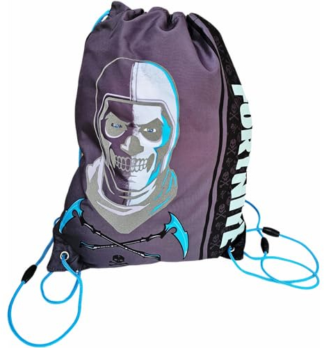 Sacca Sportiva per Bambino, Borsa Zaino per Asilo, Palestra, Piscina, Viaggio, Portascarpe per FORTNITE