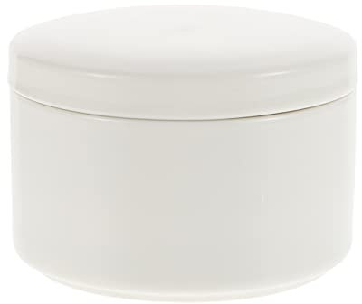 Caja for anillos pequeña Caja for anillos de madera Tarro de cerámica pequeño de cerámica redondo blanco con tapa joyero de cerámica con tapa joyero de cerámica Estuche for joyas, plato for anillos Ca