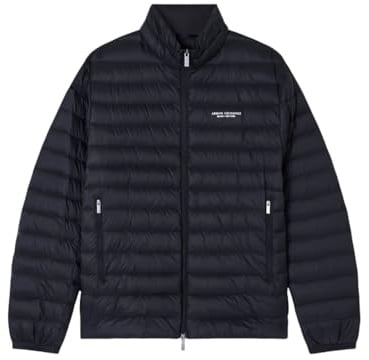 Armani Exchange Herren Essential, Light Padding Milano-New York Side Logo Jacket