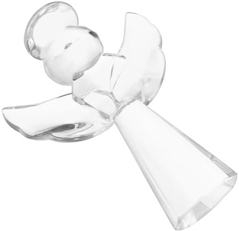 Zerodeko Kristallengel Figur Zarte Engelstatue Für Wohnzimmer Schlafzimmer Kristall Dekoration Tisch Engel Skulptur