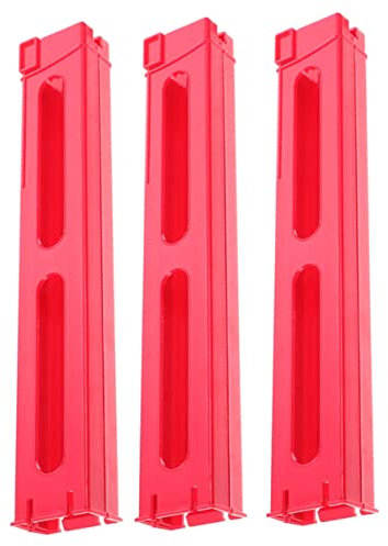 JOINPAYA Domino Zug Zubehör 3 Stück Domino Slot Clips Für Kinder Stoßfestes Kunststoffmaterial Bunte Zufällige Farben Geeignet Für Zuhause Und Kindergarten