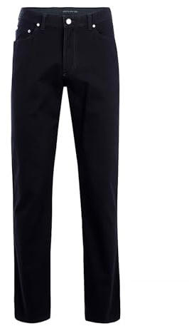 Brühl - Comfort Fit - Herren 5-Pocket Jeans, Genua III (0534185970100), Größe:60, Farbe:Marine (680)
