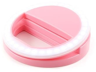 DIYEAH Led Selfie Ring Light for Smartphone Controllable Ring Light Fill Lighting Camera