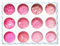 Glitter, 12 colori per festival e viso glitterato, accessorio per unghie, occhi, labbra, capelli, corpo, trucco per Halloween, rosa