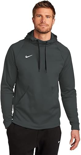 Nike Mens Therma Pullover Hoodie (US, Alpha, XX-Large, Regular, Regular, Anthracite)