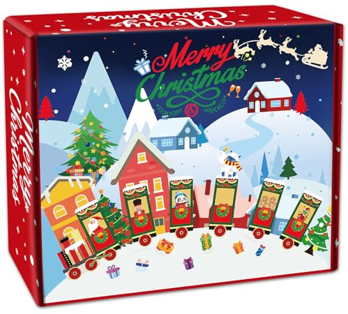 Adventskalender 2025 Weihnachten 24 Überraschungen - enthält exklusiven löschbaren Stift, wiederverwendbarer Kalender, 34,8 x 30,7 x 8,4 cm, aus FSC-Papier,Berger Classic Fahrradklingel