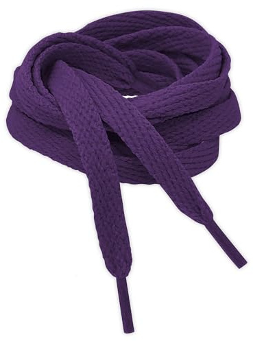 Kilter Flat Trainer Shoelaces - Purple - 90 cm - 36 inch (1 Pair)