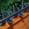 Stegastrip® FENCE & WALL SPIKES - 5m - Security Anti-Climb Deterrent for Cats, Foxes, Birds & Intruders – Plastic Fence Toppers, Weatherproof & UV Resistant – 60mm High Spikes – Made in the UK