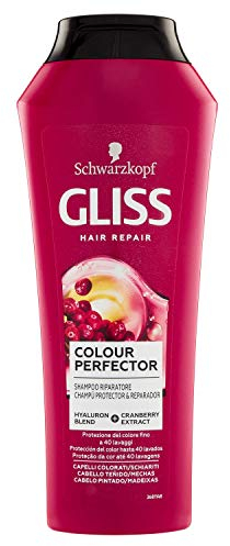Schwarzkopf Gliss Ultimate Color Shampoo - für coloriertes oder strähniges Haar - 3 x 250 ml