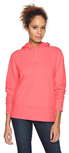Amazon Essentials Felpa con Cappuccio in Pile vestibilità Regular (Taglie Forti Disponibili) Donna, Rosa Corallo, S