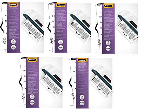 Fellowes 5320603 Feuilles de nettoyage pour plastifiants Blanc