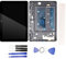JayTong Display Ersatz für AMA zon Kin dle Fire HD8 HD 8 10th Gen 2020 K72LL4 LCD-Display + Reparatur Touchscreen Glas zusammengebaut + Reparatur Werkzeug Schwarz mit Rahmen