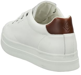 GANT FOOTWEAR Damen AVONA Sneaker, wht/cogn/Silver, 38 EU