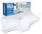 HOMCA Orthopädisches Kissen Memory Foam Nackenstützkissen für HWS Ergonomisches Kopfkissen für Rücken-, Seiten- und Bauchschläfer, 70x40x8.5/14cm