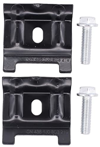 Doo Engy Klemmleiste Batterie Batteriehalter Akku Halteklammer Halteklemme Batterieaufnahme mit Schrauben Bolzen für Golf 4 Golf 5 Plus Golf 6 Golf 7 New Beetle Je-tta Pa-ssat Ti-guan CC Eos 1J0803219