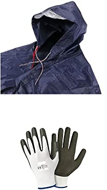 Kompatibel mit Atala HACKER 50 AT 12 Poncho, wasserdicht, winddicht, für Roller, Motorrad, Motorrad, Einheitsgröße