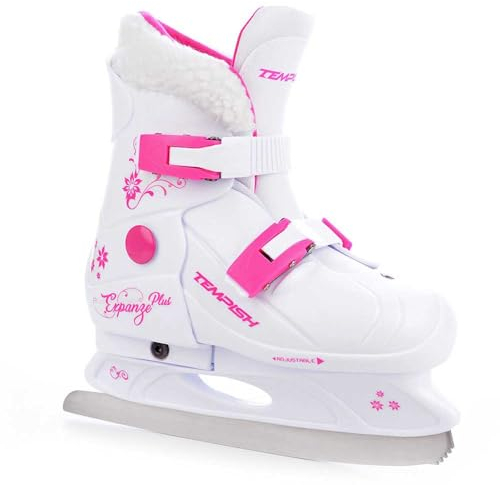 TEMPISH Expanze Plus Girl Schlittschuhe, verstellbar, Weiß 37-40