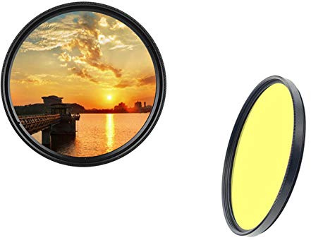 Filtre couleur professionnel jaune 62 mm Filtre de marque 62 mm dHD DIGITAL jaune