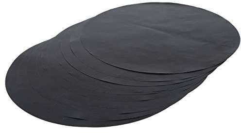 Qiilu Pan Cookg 18 × 12 × 3 10 Pièces Tapis Antiadhésif Réutilisable Poêle à Frire Barbecue Feuille de Revêtement Tampon D'huile de Cuisson pour la Cuisine