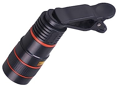 Gadpiparty Telephoto Lens for Smartphones Monocular Lens Compatible Mobile Phones Enhance Photography Quality Portable Clip Design for Imaging