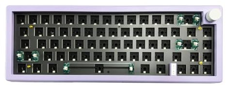 Gmk67 Keyboard Kit, RGB Mechanical Keyboard Kit, Wireless Customizable Keyboard, Mechanical Keyboard Frame, Keyboard Frame, Backlit Custom Keyboard Kit, 67 Keys Gaming Keyboard With